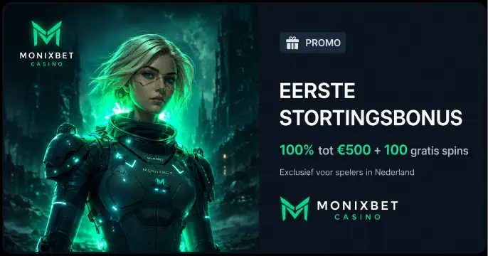 Monixbet Casino Bonus banner
